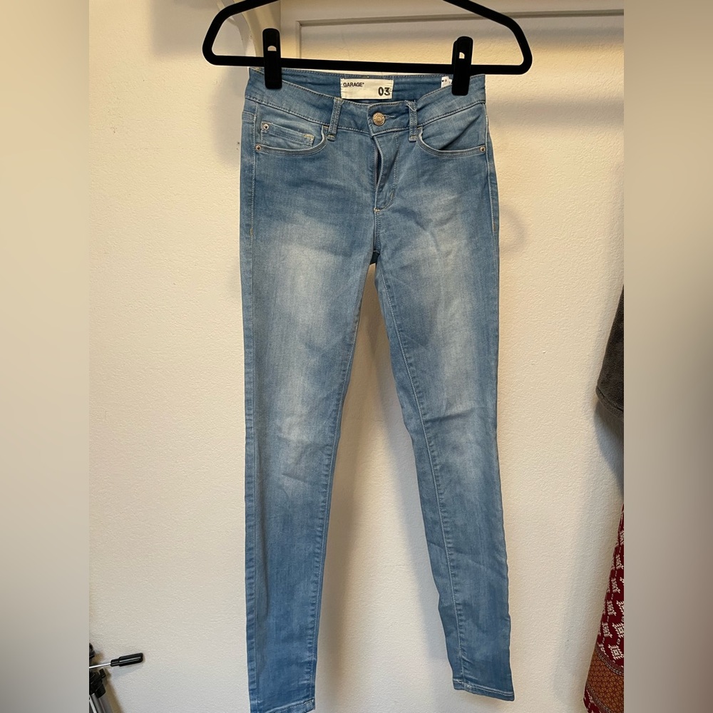 Light blue jeans